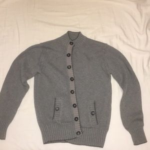 grey stella mccartney cardigan